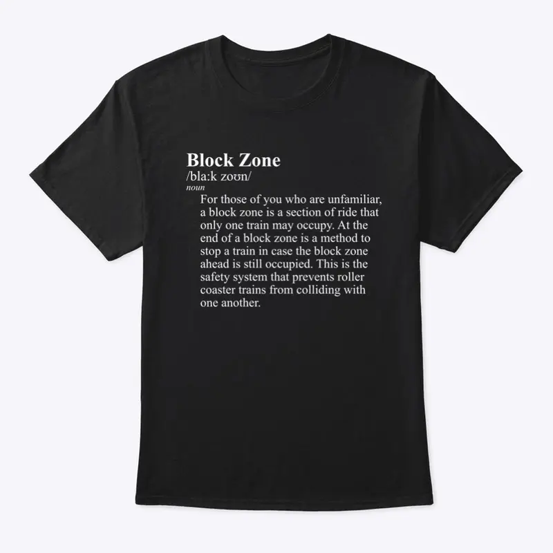 Block Zone Definition Tee