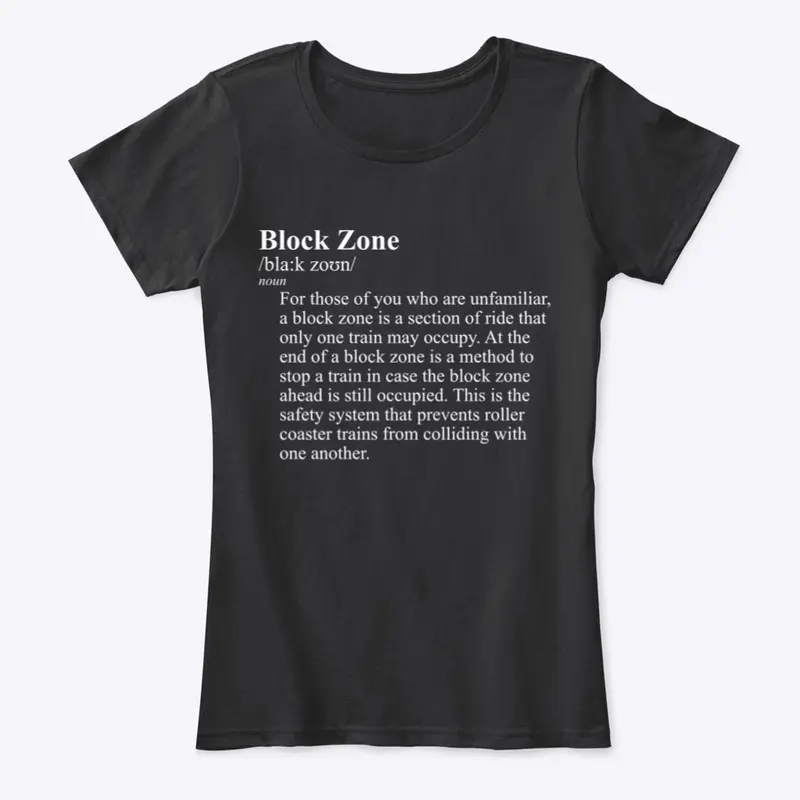 Block Zone Definition Tee