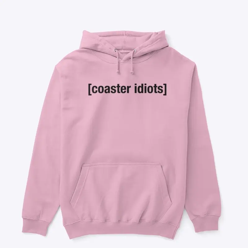 Coaster Idiots Hoodie (Black Text)