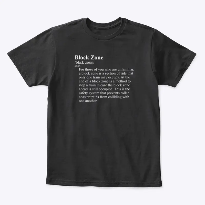 Block Zone Definition Tee