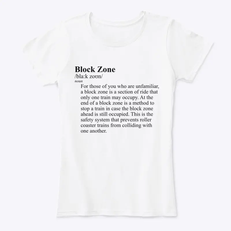 Block Zone Definition Tee 